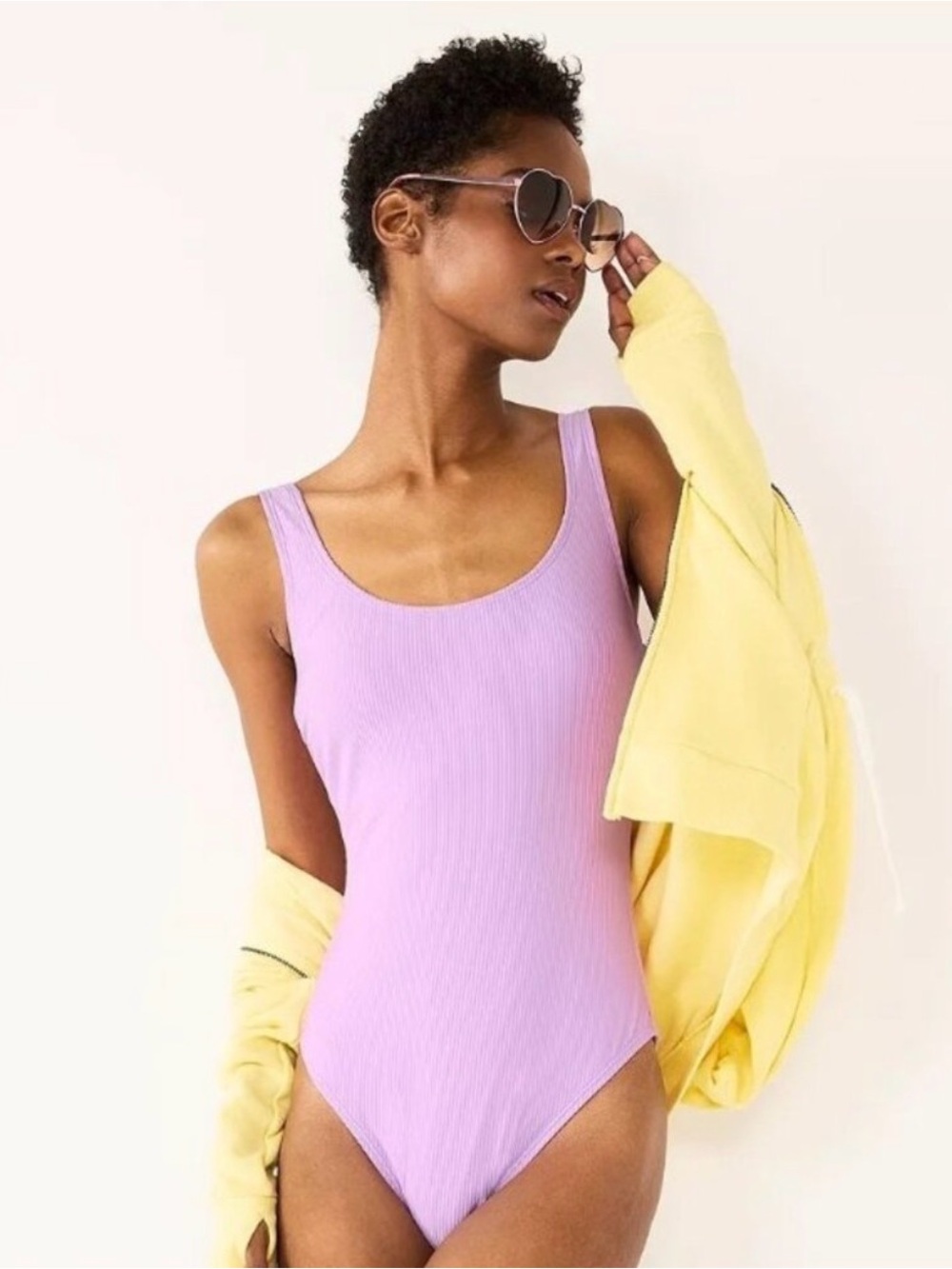 LIKE NEW Ninety-Nine Lavender one-piece swimsuit size M